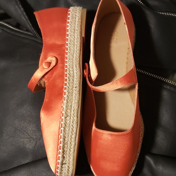 Satin Mary Jane Espadrilles Size 11 by ASOS Design NWOT - Picture 6 of 10